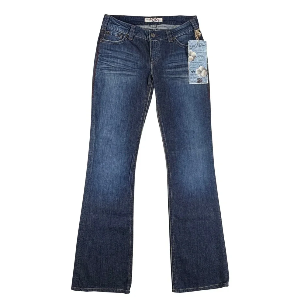 NWT 1921 Western Glove Works Bootcut Jeans Organic Cotton Womens 30x34